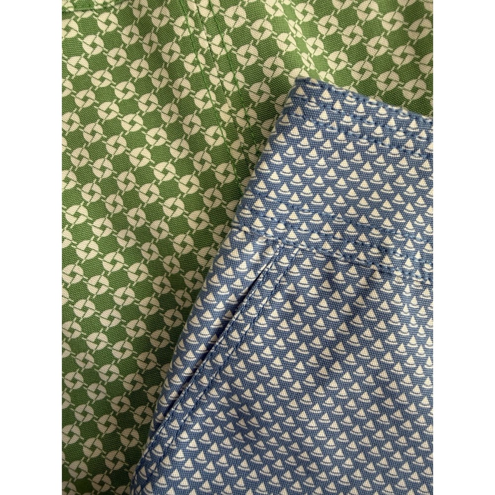 Talbots‎ 8 Coastal Skirt Lot Blue Green Nautical Cotton Lined Career Vacation - Picture 11 of 11